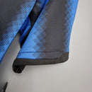 Camisa Inter de Milão Home I 2010/11 Nike Retrô Masculina - Azul e Preta