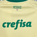 Kit Infantil Palmeiras Third (3) 2024/25 Puma – uniforme oficial completo com camisa, short e meião para crianças torcedoras do Verdão.