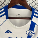 Camisa Schalke 04 Away II 2025/26 Adidas Torcedor Masculina - Branca