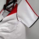 Camisa River Plate Home I 2000/01 Adidas Retrô Masculina na cor branca com faixa diagonal vermelha, modelo histórico dos Millonarios disponível na Waze Mix.