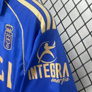 Camisa Oviedo Home I 2025/26 Adidas Torcedor Masculina - Azul