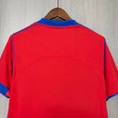 Camisa PSG Third II 2025/26 Nike Torcedor Masculina Vermelha, uniforme estiloso com detalhes em azul, tecido leve e respirável, ideal para torcedores do Paris Saint-Germain.”