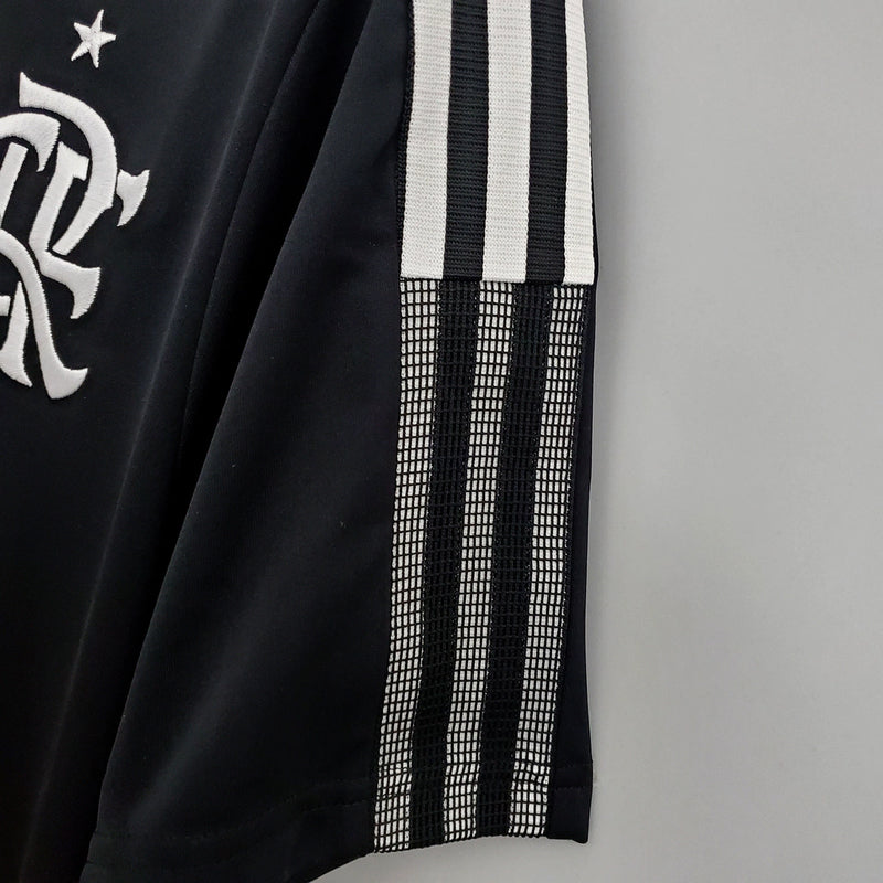 Camisa Flamengo 2021/22 Excelência Negra - Masculina Modelo Torcedor Preta