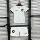 Kit Infantil Botafogo Third (3) 2024/25 Reebok – uniforme completo com camisa, shorts e meião para crianças, design moderno, tecido confortável e escudo bordado