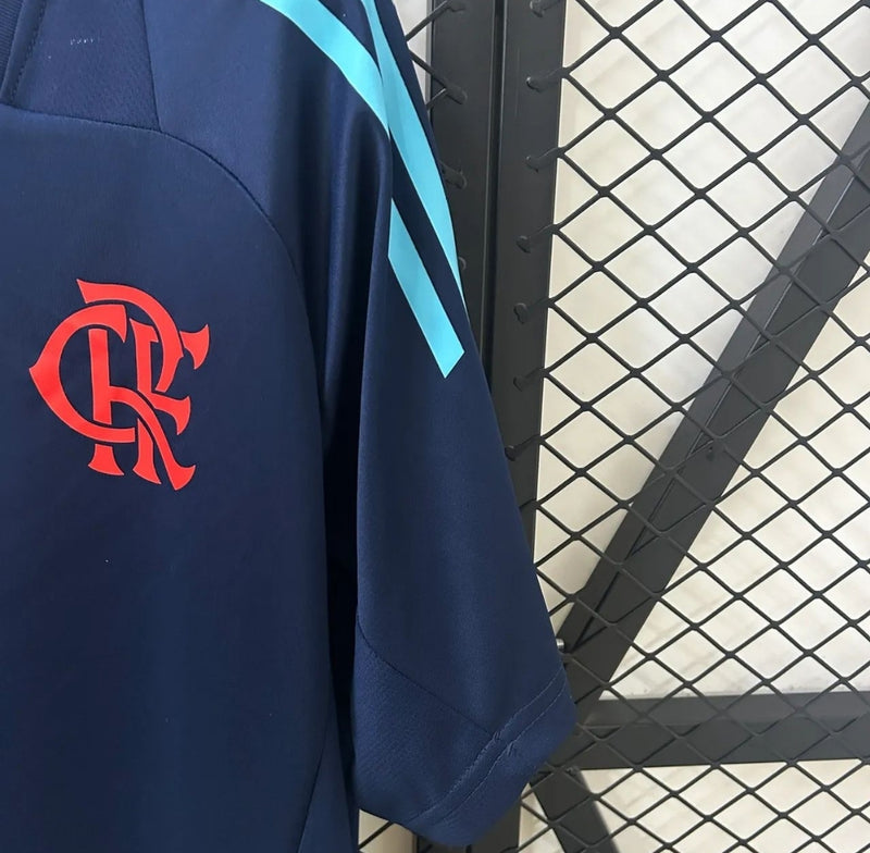 Camisa flamengo treino 2025/26 Adidas Torcedor Masculina - Azul