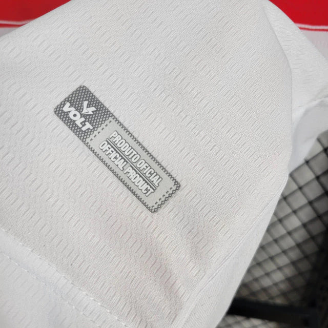 Camisa Santa Cruz Away (2) 2024/25 Torcedor Masculina oficial, cores do uniforme alternativo, escudo bordado, tecido leve e respirável