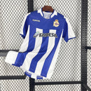 Camisa Deportivo La Coruna Home I 2003/04 Joma Retrô Masculina - Branca e Azul