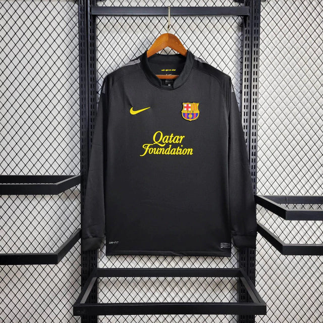 Camisa Barcelona Away (2) 2011/12 Nike Retrô Manga Longa Masculina
