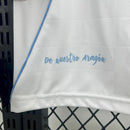 Camisa Real Zaragoza Home I 2025/26 Adidas Torcedor Masculina - Branca