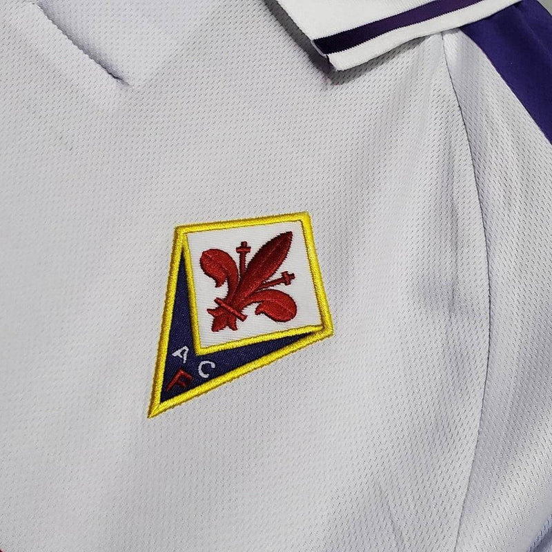 Camisa Fiorentina Retrô 1998/99 Fila Torcedor masculina - Branca