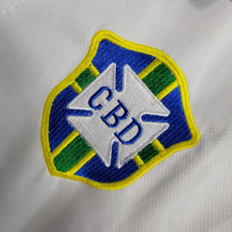 Camisa Brasil 'Centenário Fifa' 2004 Nike Retrô Masculina