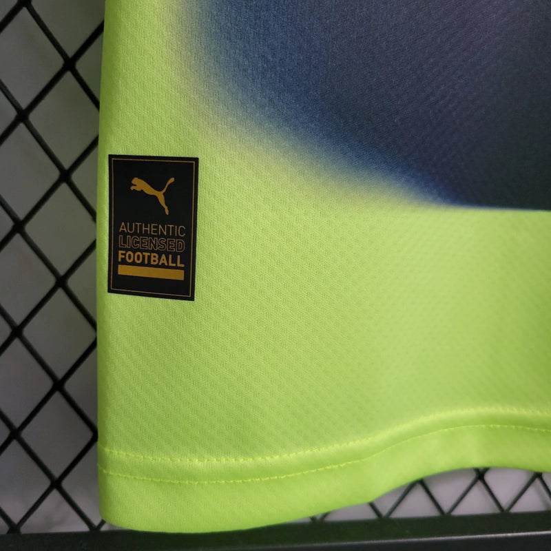 Camisa Manchester City Third 22/23 - Torcedor Puma Masculino - Verde