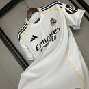 Camisa Real Madrid 25/26 Adidas torcedor Masculina - branca