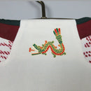 Camisa México Away II 2022/23 Adidas Torcedor Masculina branca com detalhes em vermelho, design inspirado na cultura mexicana, tecido leve e confortável para torcedores apaixonados pelo futebol