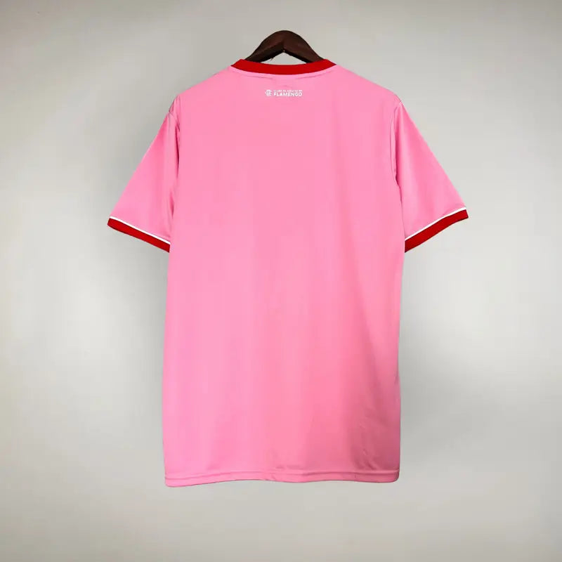 Camisa Flamengo 2023/24 Edição  "Outubro Rosa" Torcedor Masculina - Rosa