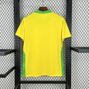 Camisa Seleção Brasileira 25/26 Amarela Com Detalhes Verde Nike