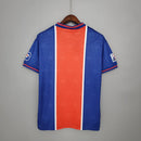 Camisa PSG Home I 1995/96 Nike Retrô Masculina Azul, modelo clássico dos anos 90 com design histórico e acabamento de alta qualidade