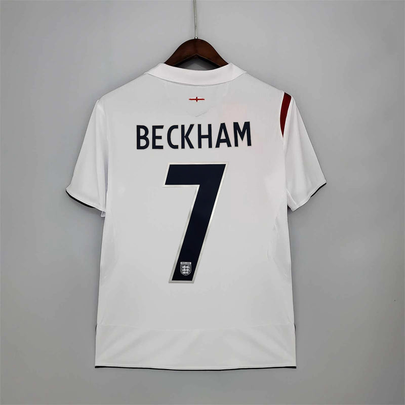 Camisa Inglaterra Retrô I Home 2006 Branca