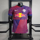 Camisa RB Leipzig Away II 2023/24 Nike Jogador Masculina - Azul e Vermelha