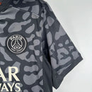 Camisa PSG Third III 2023/24 Jordan Torcedor Masculina Cinza, design moderno e elegante, parceria Jordan x PSG com tecido leve e confortável