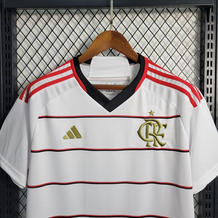 Camisa Flamengo Away II 2023/24 Adidas Torcedor Masculina - branca