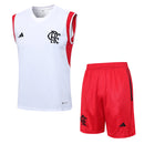 Kit Regata de Treino Flamengo 2023 - Masculina - Creme