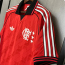 Camisa flamengo lifestyler 2024/25 Adidas Torcedor Masculina - vermelha