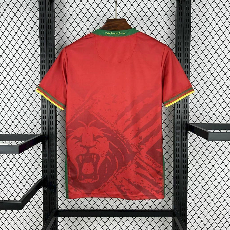 Camisa Seleção Camarões Away 25/26 Torcedor - Vermelhor