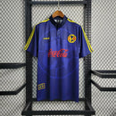 Camisa Club América Away II 1998/99 Adidas Retrô Masculina Azul, uniforme histórico anos 90, futebol mexicano, coleção retrô das Águias"
