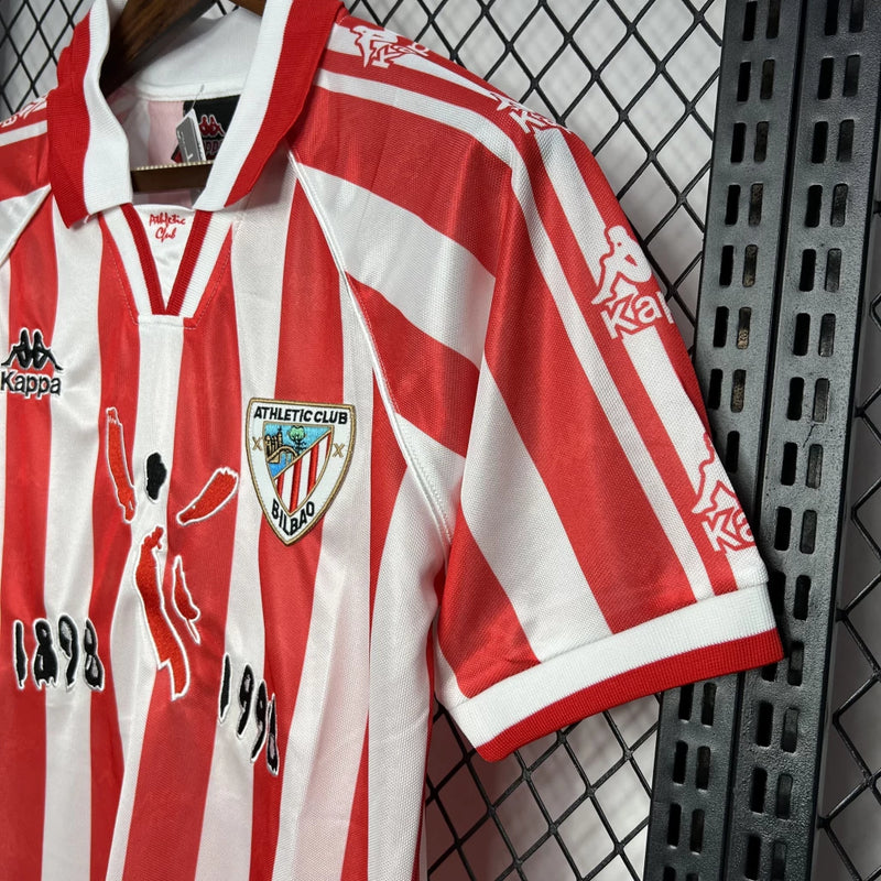 Camisa Athletic Bilbao Home (1) 1997/98 Kappa Retrô Masculina