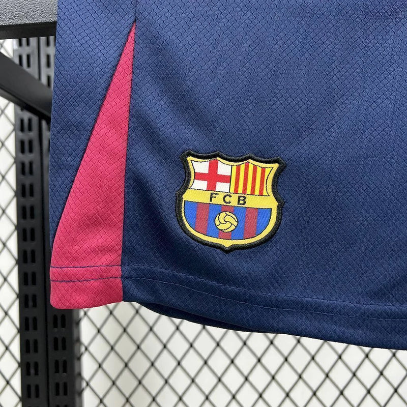 Barcelona x Travis Scott Home I 2025/26 Nike Infantil - Design Exclusivo para Pequenos Torcedores