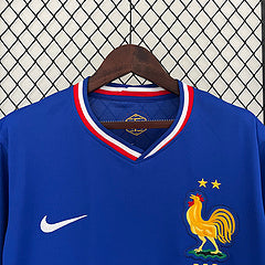 Camisa Seleção da França I 24/25 - Torcedor Nike Masculina - Azul com detalhes em branco e vermelho