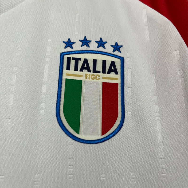 Camisa Itália Away II 2024/25 Adidas Torcedor Masculina - Branca