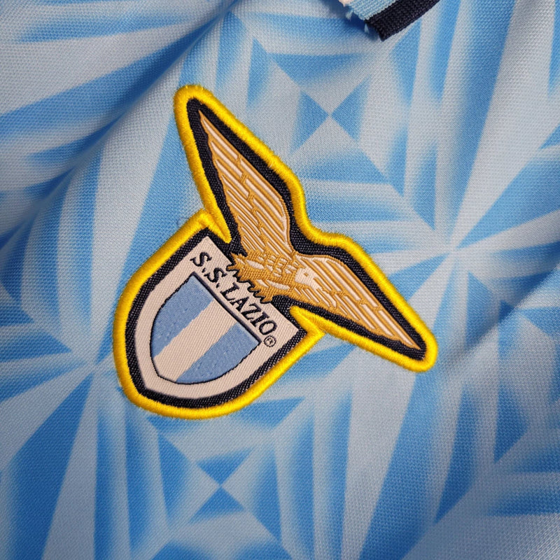 Camisa Lázio Home Retrô (1) 1991 Umbro Torcedor Masculina