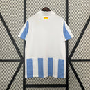 Camisa Málaga Home I 2012/13 Nike Retrô Masculina - Branca e Azul