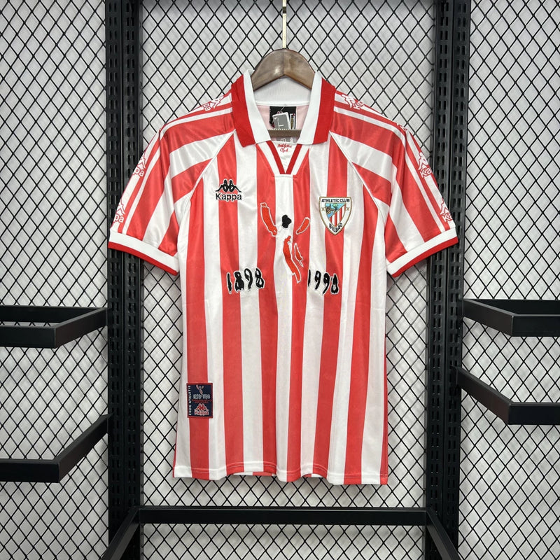 Camisa Athletic Bilbao Home (1) 1997/98 Kappa Retrô Masculina