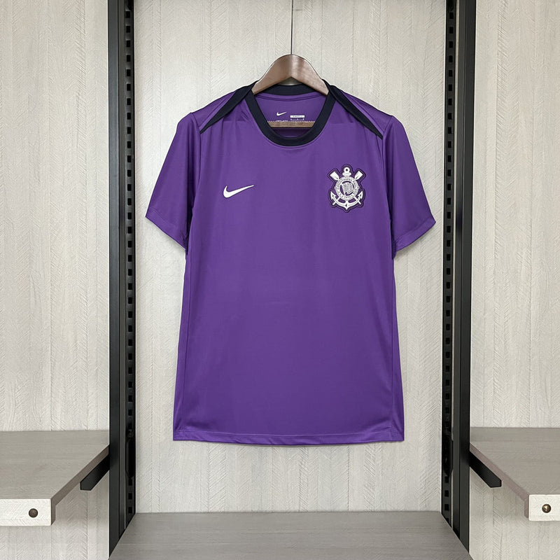 Camisa Corinthians treino 25/26 torcedor masculina - Roxa