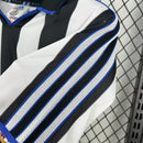 Camisa Retro Newcastle 1999/00 torcedor masculina - preta e branca