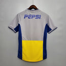 Camisa Boca Juniors Away II 2001/02 Nike Retrô Masculina - Cinza