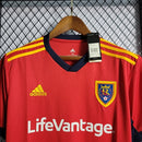 Camisa Real Salt Lake Home I 2022/23 Adidas Torcedor Masculina Vermelha, uniforme da MLS com design moderno, confortável e elegante para torcedores apaixonados.”