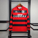 Compre agora a camisa do flamengo home 1994/95 manga longa, sinta o orgulho e o estilo de ser rubro negro 