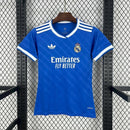 Camisa Real Madrid Third III 2025/26 Adidas Torcedora Feminina - Azul