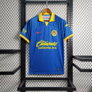 Camisa Club América Away II 2023/24 Torcedor Masculina Azul Nike, uniforme alternativo confortável e estiloso, futebol mexicano, manto das Águias"
