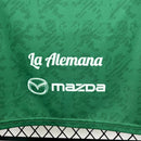 Kit Infantil Club León Home I 2025/26 – Camisa e shorts verde para crianças, uniforme completo do clube mexicano