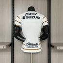 Camisa Pumas UNAM Home I 2024/25 Nike Jogador Masculina Branca, versão jogador, uniforme oficial de jogo, escudo gigante no peito, tecnologia Dri-FIT ADV"