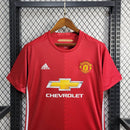 Camisa Manchester United Home (1) 2016/17 Adidas Retrô Masculina