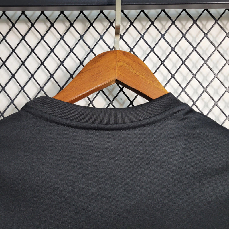 Camisa Internacional Treino 23/24 Torcedor Adidas - Preta e Laranja