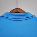 Camisa Napoli Home I 1987/88 Retrô Masculina - Azul