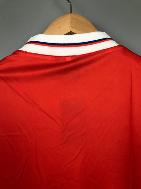 Camisa Inglaterra Retrô 1980 admiral Torcedor masculina