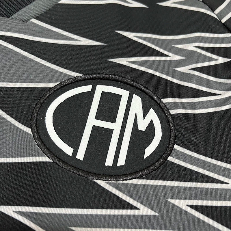 Camisa Atlético Mineiro Third III 2024/25 Adidas Torcedora Feminina oficial, corte acinturado, escudo bordado e tecido AEROREADY